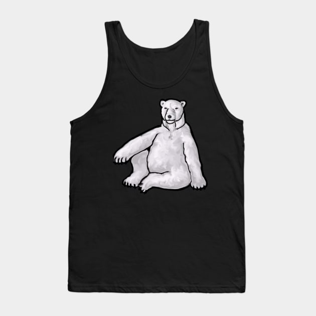 Polar Bear Tank Top by Royal Ease